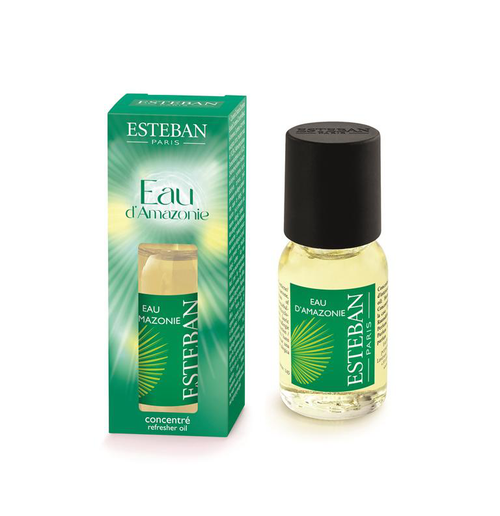 Visuel 1 du produit Concentré de parfum en flacon compte-goutte Eau d'Amazonie Esteban - 15 ml