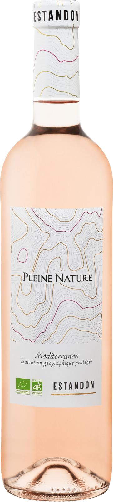 Visuel 1 du produit Vin rosé IGP Méditerranée Pleine Nature Estandon - 75 cl