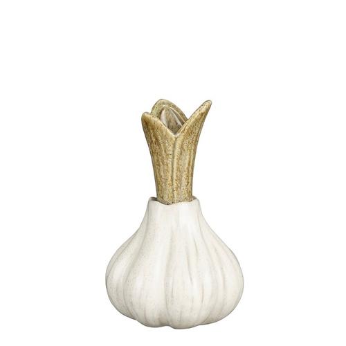 Visuel 1 du produit Vase soliflore en céramique blanc Jacinthe - Ø 12 x H 20 cm