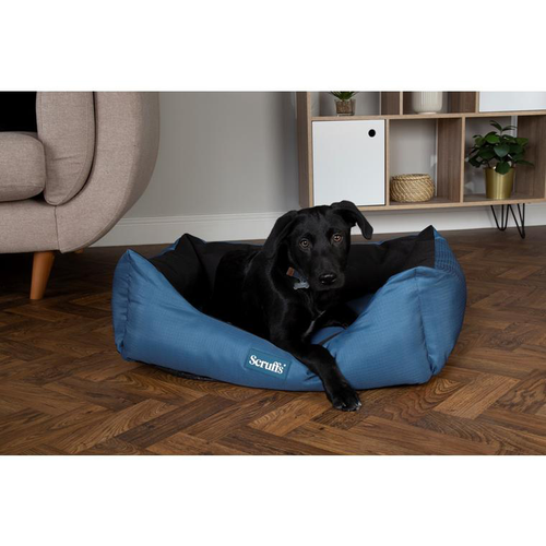Visuel 2 du produit Corbeille imperméable pour chien coloris bleu Scruffs Expédition – Taille M