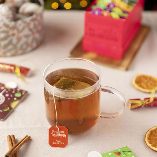 Visuel 6 du produit Calendrier de l'Avent à Cartes Bio 25 sachets Englishtea - 45 g