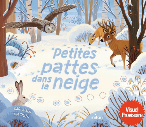 Visuel 1 du produit Livre "Petites pattes dans la neige" aux Éditions Milan