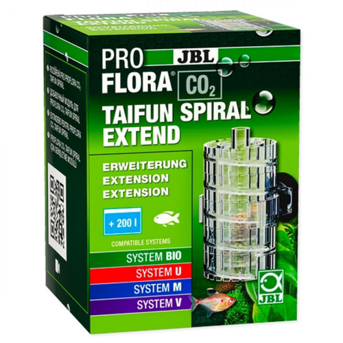 Visuel 1 du produit Extension réacteur à CO2, spirale extensible, JBL ProFlora CO2 Taifun