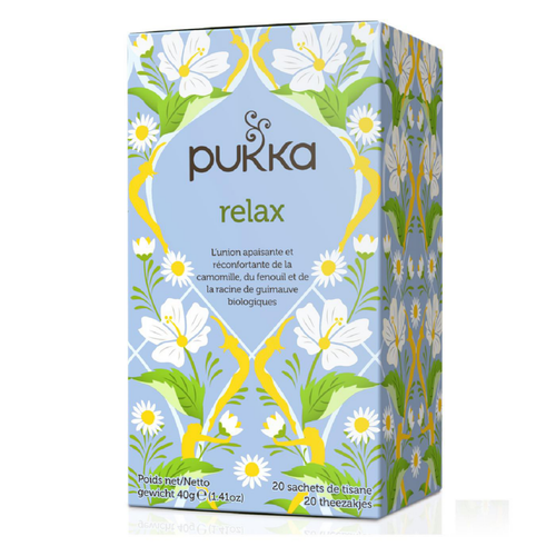 Visuel 2 du produit Infusion bio aux plantes Pukka Relax - 30 g