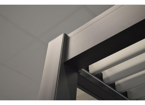 Visuel 8 du produit Tonnelle bioclimatique, lames motorisées, PROLOISIRS Zéphir - 6x4m en aluminium