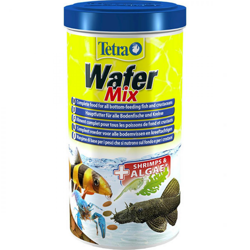 Visuel 1 du produit Alimentation poisson wafermix, riche nutriments, TETRA - format 480g / 1L