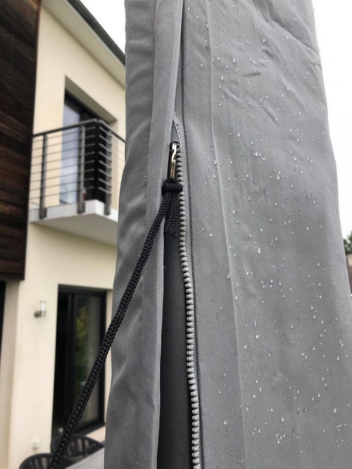 Visuel 3 du produit Housse de parasol déporté avec tuteur - MWH - 3m x 3m