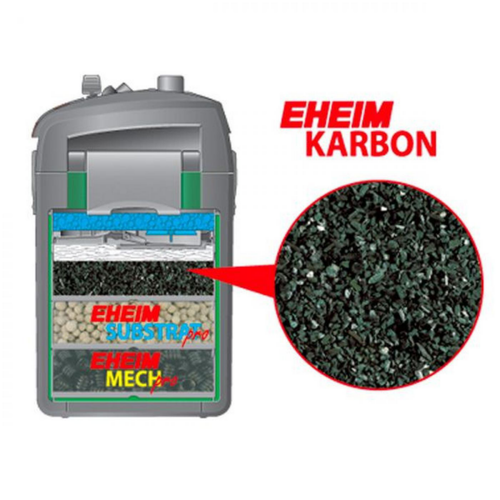 Visuel 3 du produit Charbon de filtration avec filet EHEIM Karbon - contenance de 1L (225g)