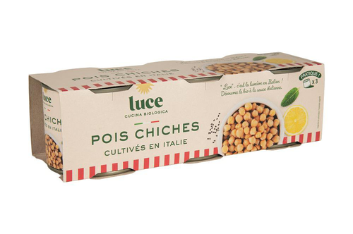 Visuel 1 du produit Pois chiche bio Luce - 3 x 200 g