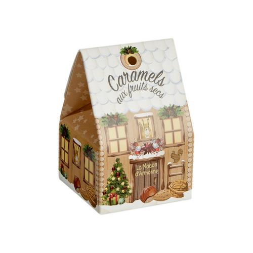 Visuel 1 du produit Caramels aux fruits secs chalet du Père Noël bio Maison Armorine - 40 g