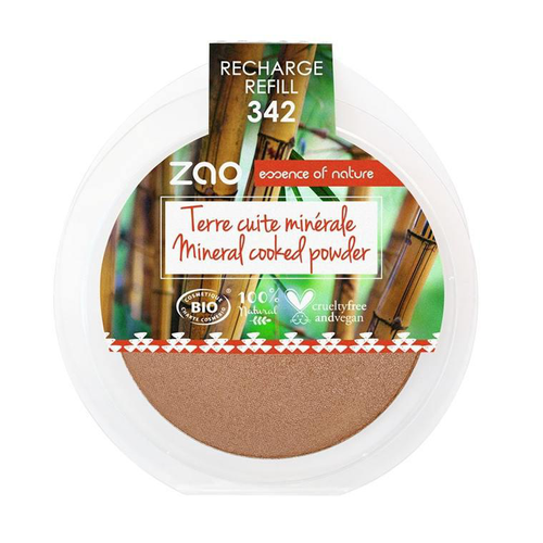 Visuel 1 du produit Recharge terre cuite minÃ©rale Bronze cuivrÃ© 342 Zao - 15 gr