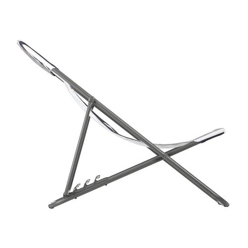 Visuel 3 du produit Maxi transat colorblock rayure terre Lafuma coloris marron en polyester - 62 x 83 x 91 cm