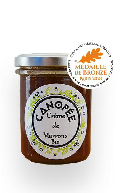 Visuel 1 du produit Crème de marrons bio Biscuiterie Venetes - 250 g