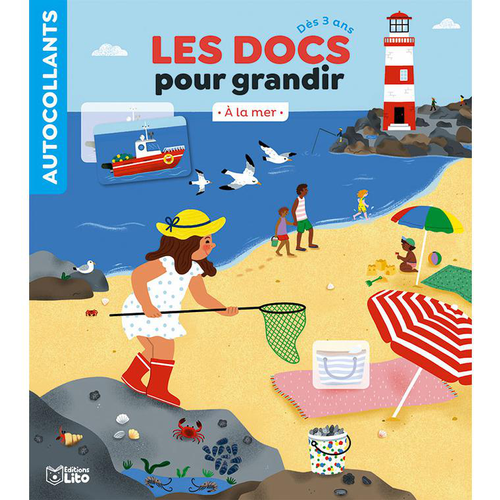 Visuel 1 du produit Les docs pour grandir - à la mer éditions Lito - 18 pages