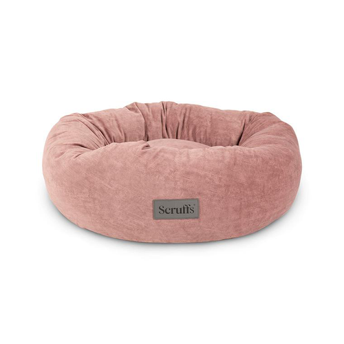 Visuel 2 du produit Corbeille pour chien et chat coloris rose Scruffs Oslo Donut – Taille M