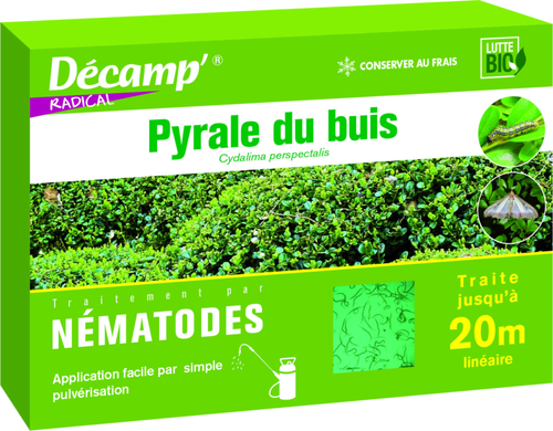 Visuel 1 du produit Nématodes contre pyrale du buis 25 millions
