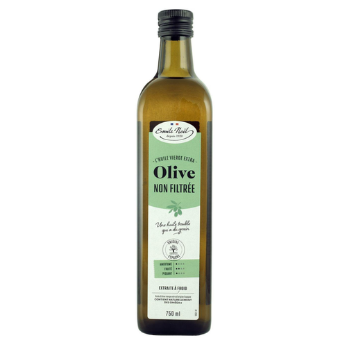 Visuel 1 du produit Huile d'olive vierge extra douce bio Emile Noël - 75 cl