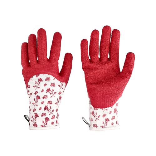 Visuel 1 du produit Gant rosier coloris rouge en maille polyester certifié GRS Blackfox - taille 6
