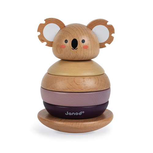 Visuel 1 du produit Jouet en bois empilable à motif koala Juratoys Culbuto - 13 cm