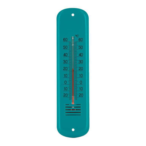 Visuel 1 du produit Thermomètre extérieur en métal bleu Instant Nature 10030 - 19 cm