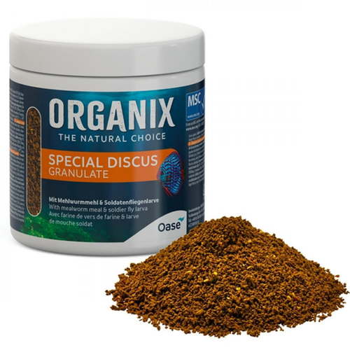 Visuel 1 du produit Nourriture spéciale pour discus - OASE Organix Discus Special Discus Granulate - 250ml