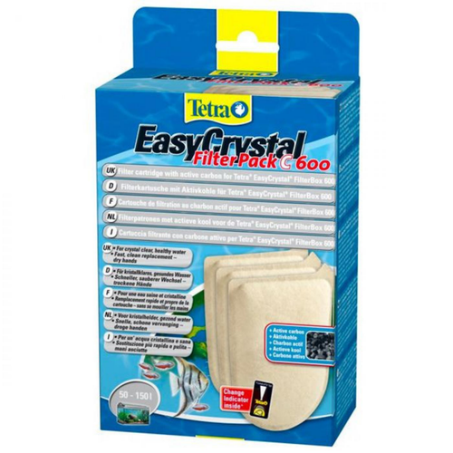 Visuel 1 du produit Filtre à charbon easyCrystal, lot de 3, TETRA - modèle 600