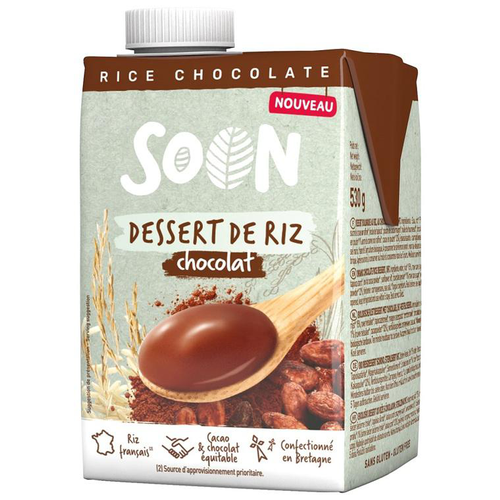 Visuel 1 du produit Dessert de riz chocolat Soon - 530 g