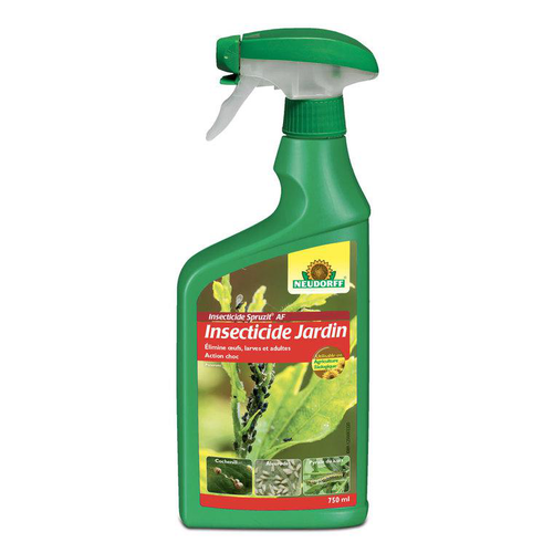 Visuel 1 du produit Insecticide jardin en flacon pulvérisateur Neudorff Spruzit - 750 ml