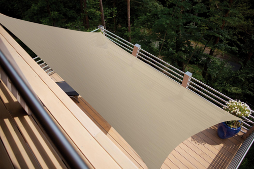 Visuel 1 du produit Voile rectangulaire en polyéthilène tressé Austral - 3 x 2 m