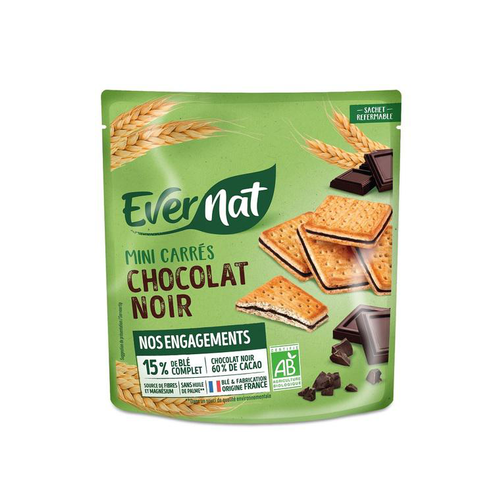 Visuel 1 du produit Mini carrés chocolat noir 180g