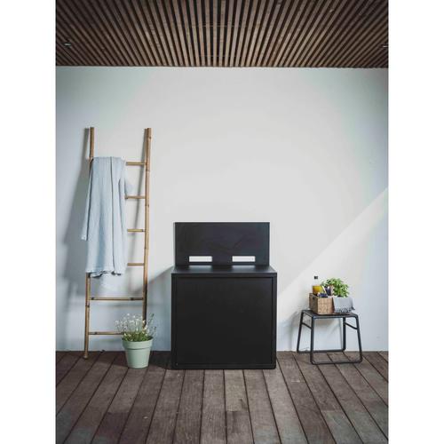 Visuel 6 du produit Support pour plancha coloris noir en acier - 80 x 60 x 109 cm