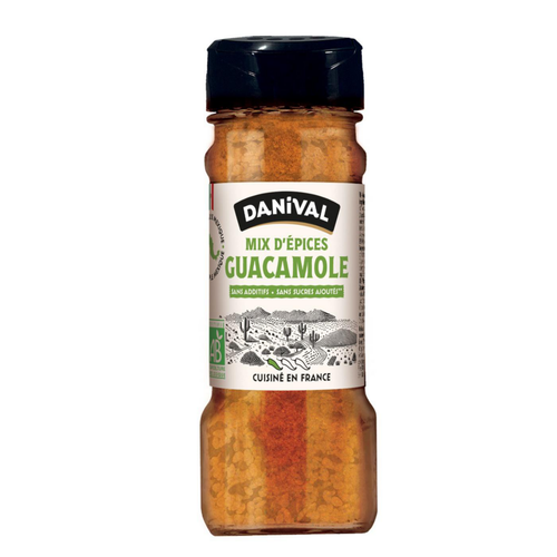 Visuel 1 du produit Mix épices guacamole bio Danival - 50 g