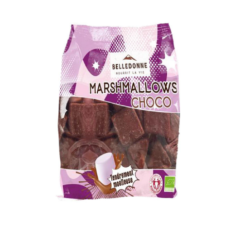 Visuel 1 du produit Guimauve marshmallows au chocolat au lait Belledonne - 130 g