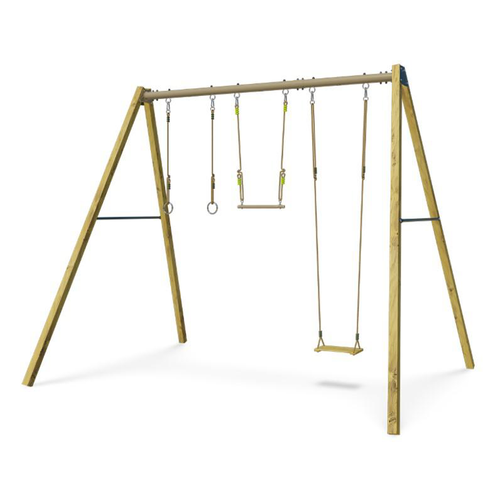 Visuel 1 du produit Portique ado/adulte en bois et métal Aléo by Trigano Skyler - H 3,00 m