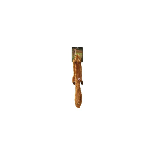 Visuel 1 du produit Peluche pour chien Renard plat roux Girard Skineeez– 61 cm