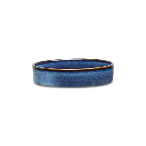 Visuel 1 du produit Gamelle pour chat en grès coloris bleu nuit Reactive Glaze Scruffs - 13 x 13 x 3 cm