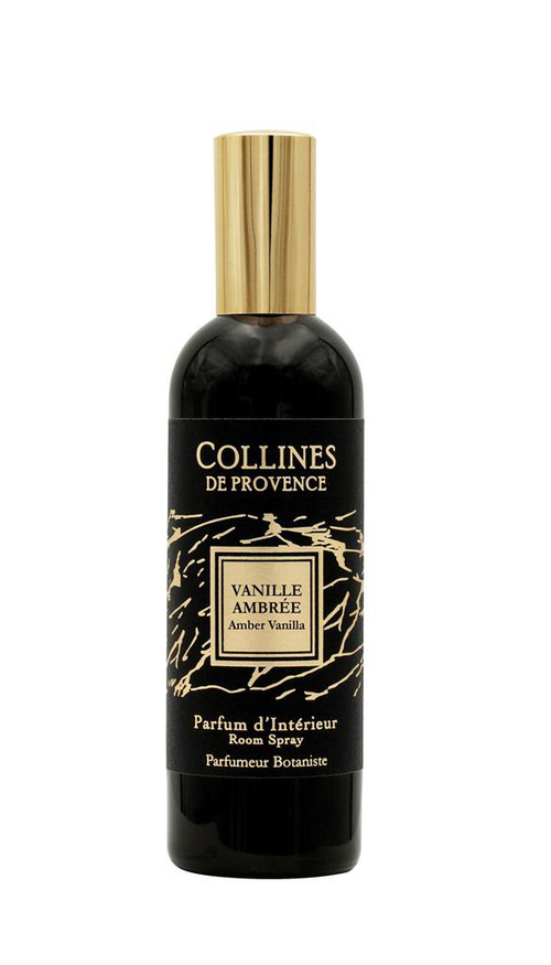 Visuel 1 du produit Parfum d’intérieur Collines de Provence collection Fleurs & Écorces senteur Vanille ambrée - 100 ml