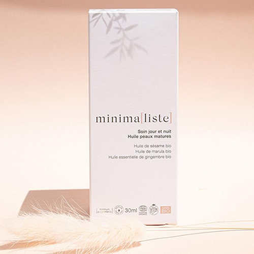 Visuel 3 du produit Huile visage peaux sensibles Minima[liste] - 30 ml