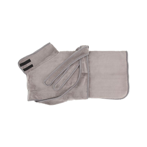 Visuel 1 du produit Manteau ultra absorbant pour chien coloris gris Scruffs Noodle - Taille M