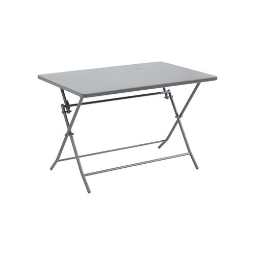 Visuel 3 du produit Table de jardin pliante Clivia en acier - 110 x 70 x 71 cm