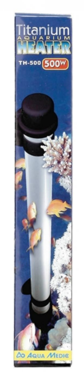 Visuel 2 du produit Chauffage titane aquarium 500 watts, AQUA MEDIC Titanium