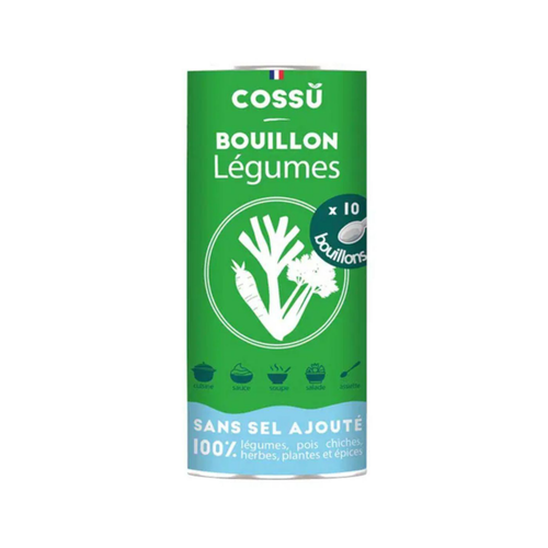 Visuel 1 du produit Bouillon déshydraté légumes bio Cossû  x 10 - 40 g