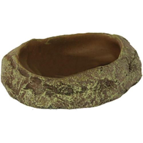 Visuel 1 du produit Bassin ou mangeoire pour terrarium coloris gris Reptile Planet Repti Dish - Taille S 10 x 3 x 7 cm