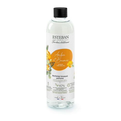 Visuel 1 du produit Recharge Ambre et Baumes pour bouquets parfumés Esteban - 250 ml