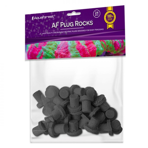 Visuel 1 du produit Bouturage noir sur rock plug, AQUAFOREST, lot de 24 pièces