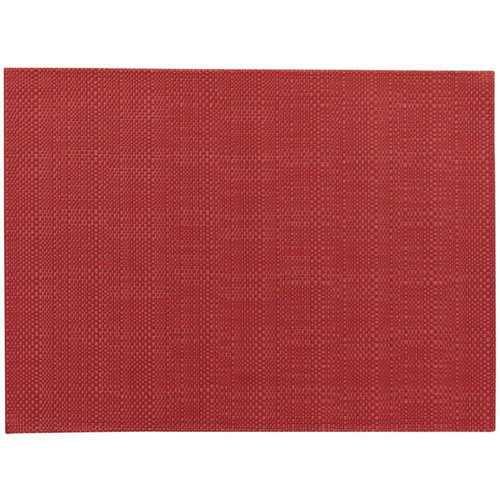Visuel 1 du produit Set de table Canna coloris rouge en polyester - 33 x 45 cm