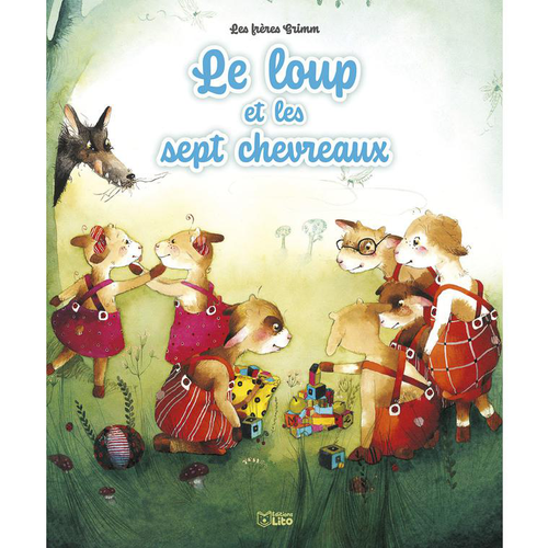 Visuel 1 du produit Les minicontes classiques “Le loup et les sept chevreaux” Editions Lito