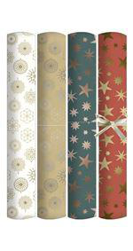 Visuel 1 du produit Papier cadeau motif étoiles Pictura