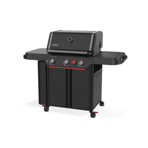 Visuel 2 du produit Barbecue gaz en acier émaillé noir Weber Genesis E-330WR Stealth - 156 x 68,5 x 122 cm