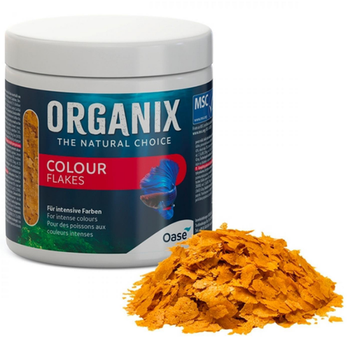 Visuel 1 du produit Nourriture poissons colorés - OASE Organix Colour Flakes - 250ml